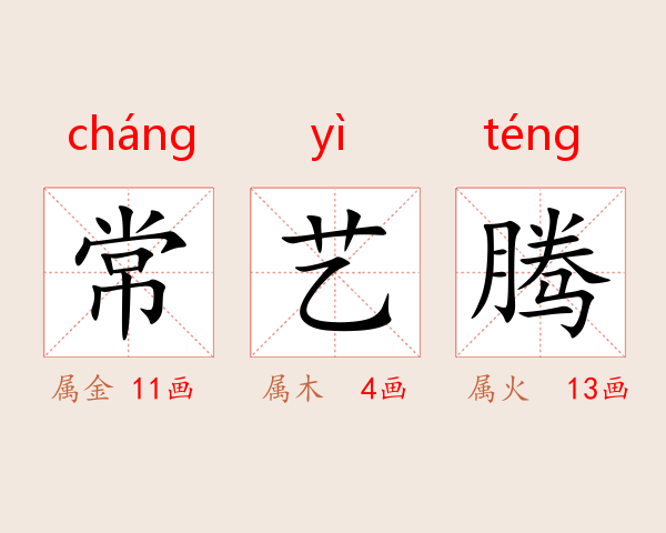 常艺腾