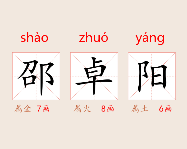 邵卓阳
