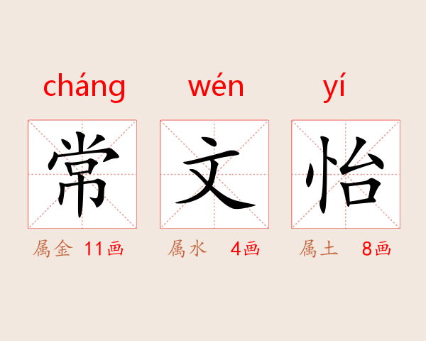 常文怡