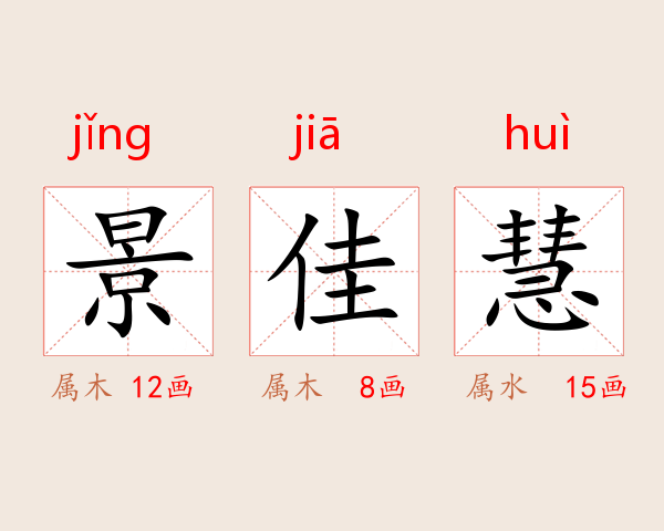 景佳慧
