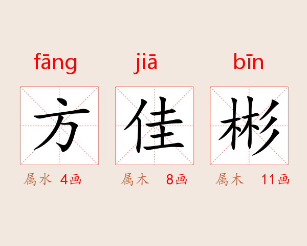 方佳彬