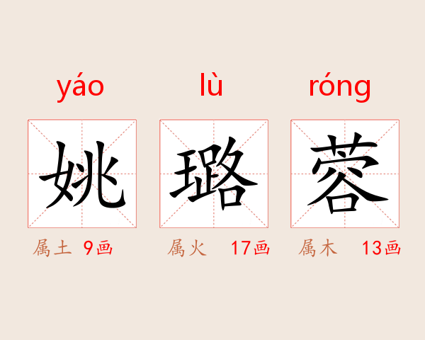 姚璐蓉