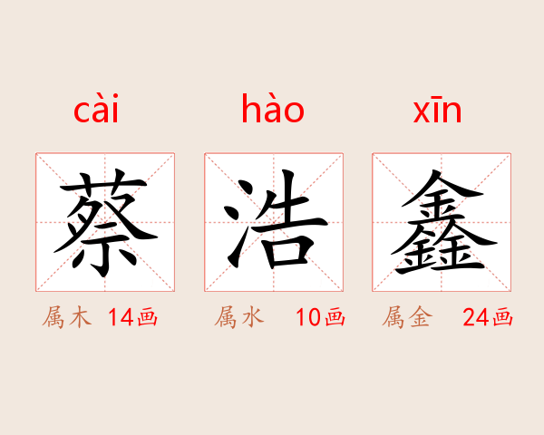 蔡浩鑫