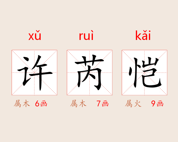 许芮恺