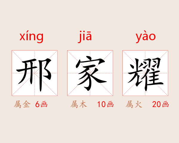 邢家耀