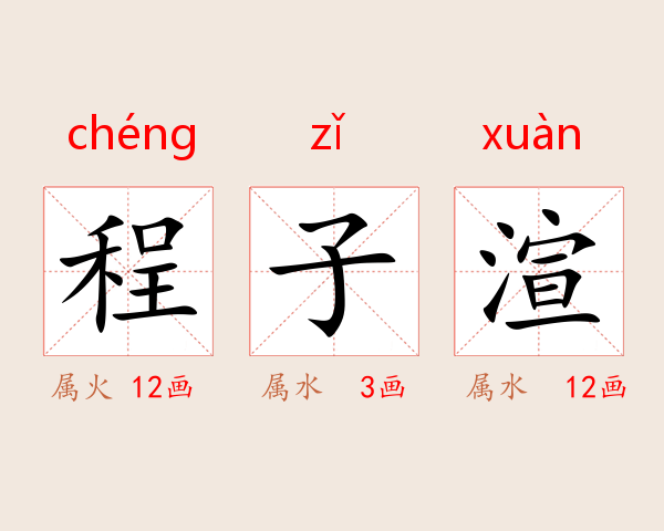 程子渲