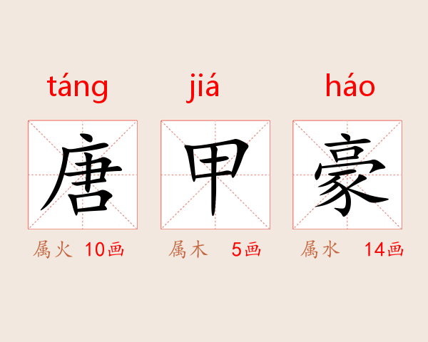 唐甲豪
