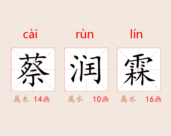 蔡润霖
