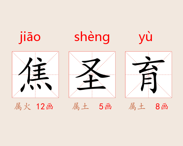 焦圣育