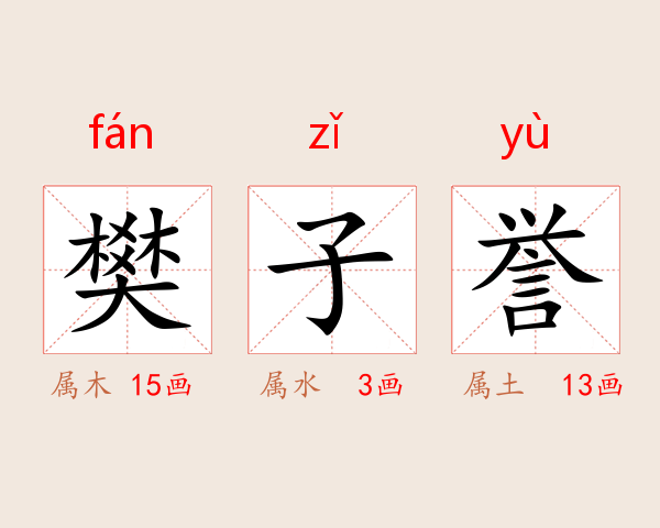 樊子誉