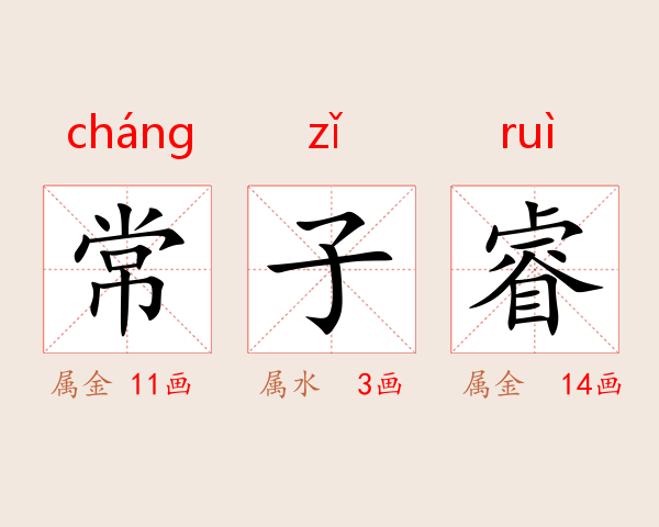 常子睿