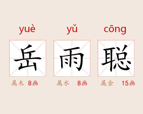 岳雨聪