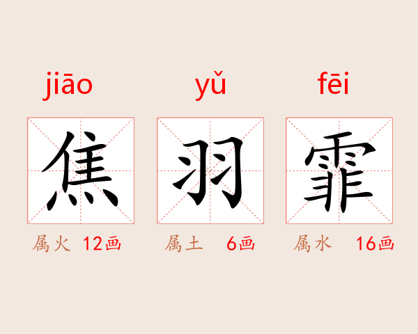 焦羽霏