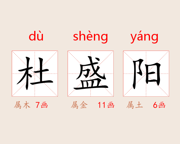 杜盛阳