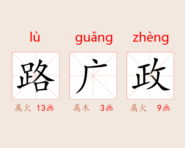 路广政