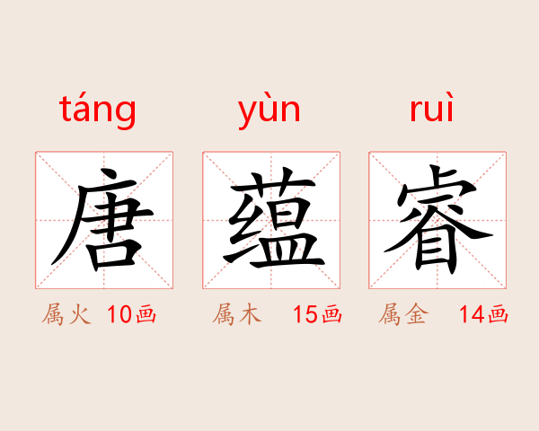 唐蕴睿
