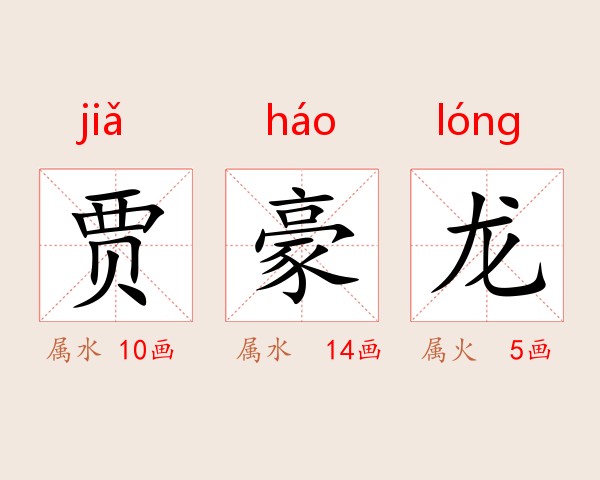 贾豪龙