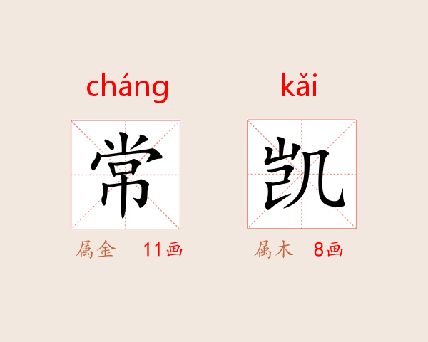 常凯