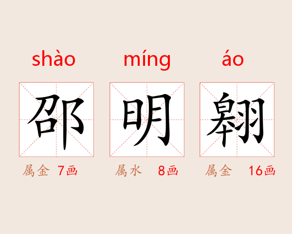 邵明翱