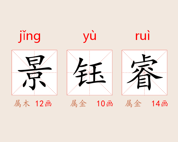 景钰睿