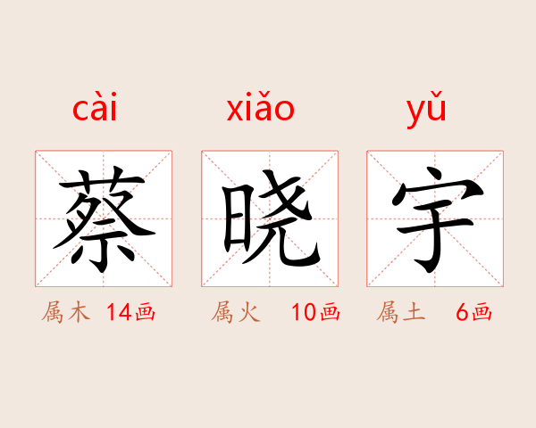 蔡晓宇