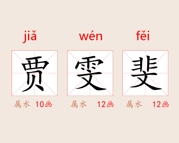 贾雯斐
