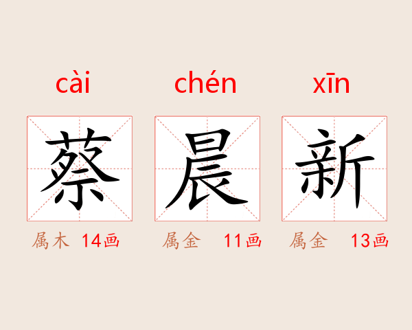 蔡晨新
