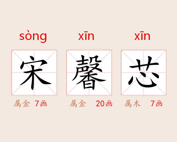宋馨芯