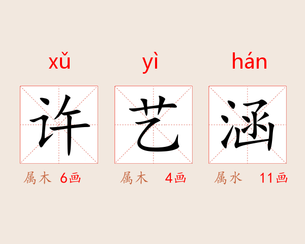 许艺涵