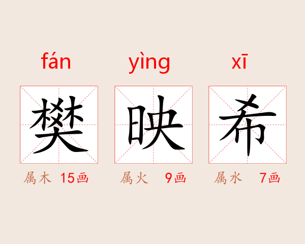 樊映希