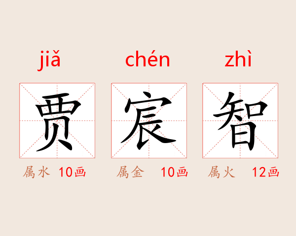 贾宸智