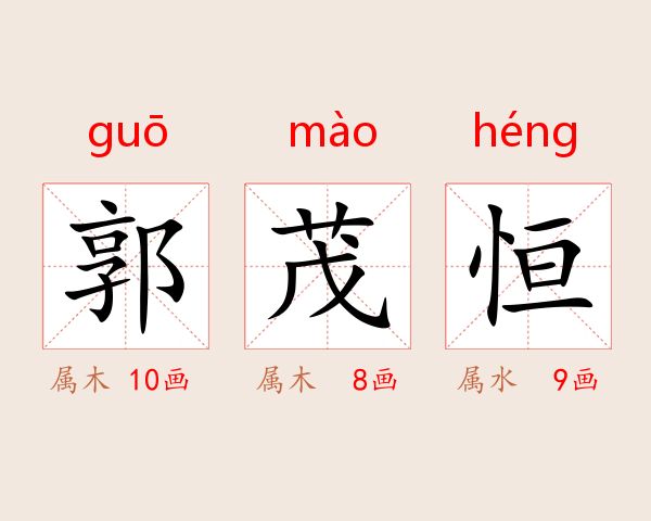 郭茂恒