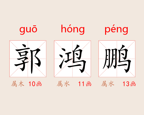 郭鸿鹏