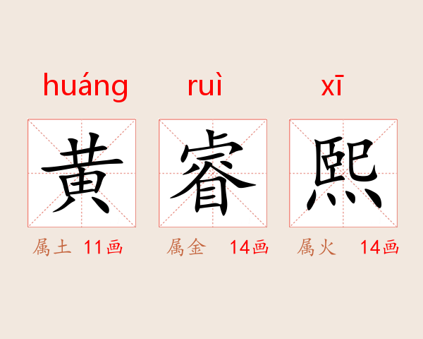 黄睿熙