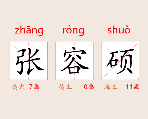 张容硕