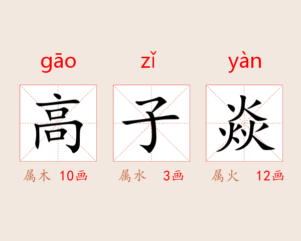 高子焱