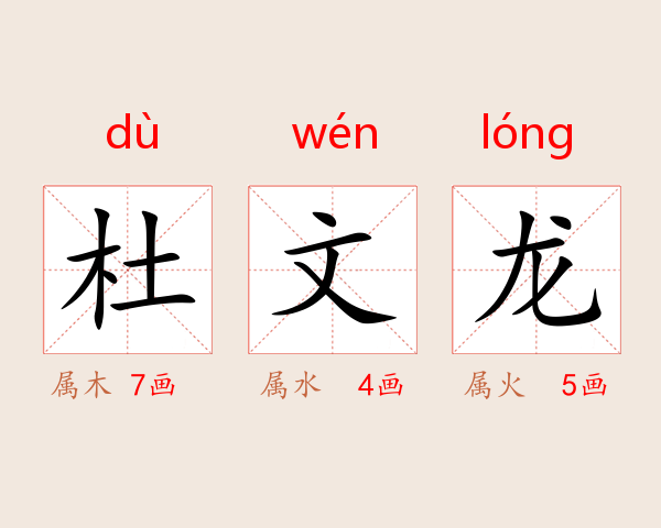 杜文龙