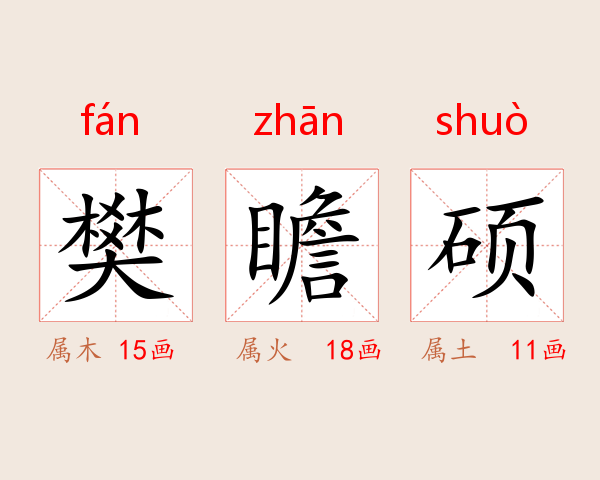 樊瞻硕