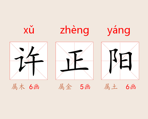 许正阳
