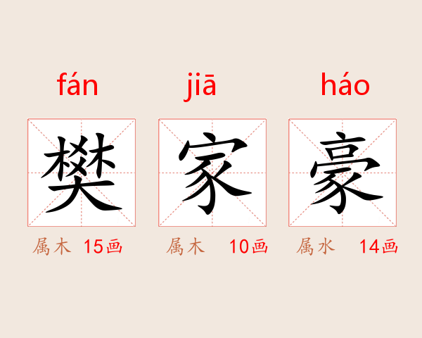 樊家豪