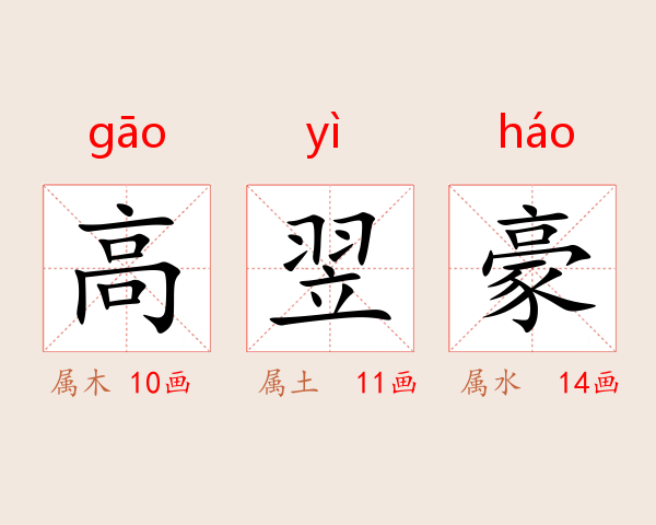 高翌豪