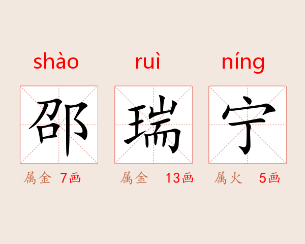 邵瑞宁