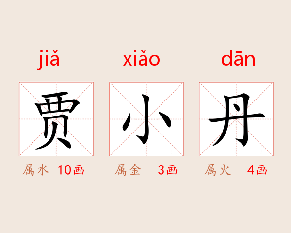 贾小丹
