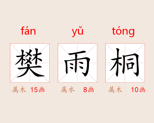 樊雨桐