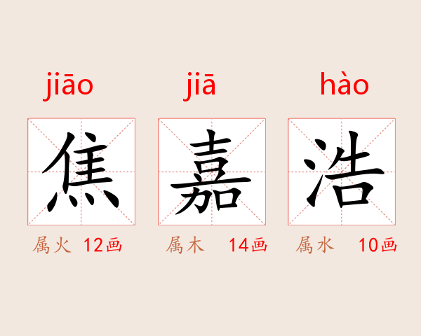 焦嘉浩