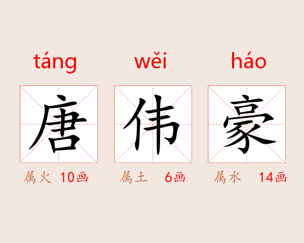 唐伟豪