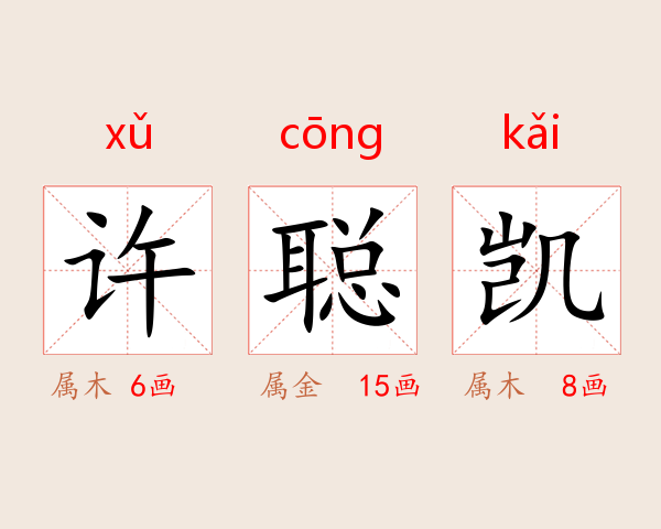 许聪凯