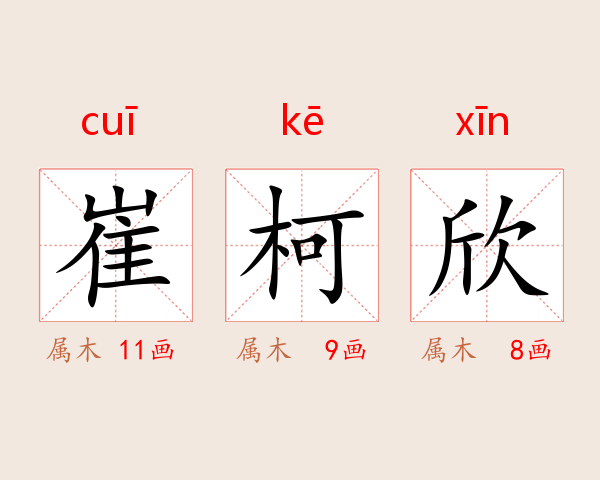 崔柯欣