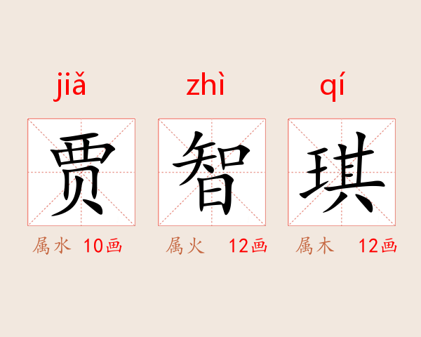 贾智琪