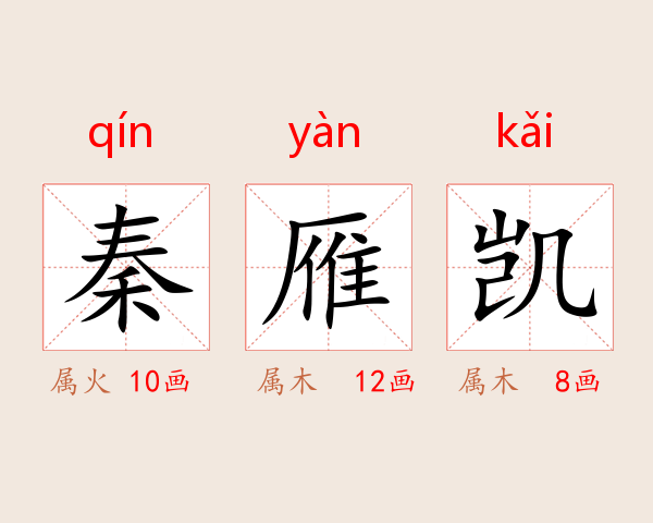 秦雁凯